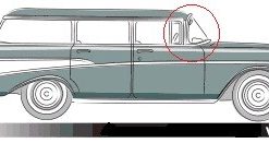 55-57 Chev 4 door wagon nomad