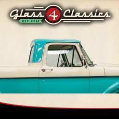 Ford F100 F250 F350 Pickup 1961-66 | Side Windows Set (4 x Pieces) | New Glass | Glass 4 Classics