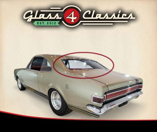 [⚠️ Suspicious Content] HK HT HG Holden Coupe Monaro | Back window | New Glass New Glass | Glass 4 Classics