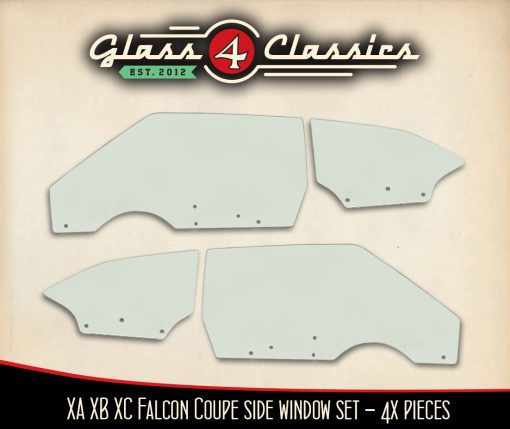 Xa Xb Xc Ford Coupe | Side Windows Set | New Glass | Glass 4 Classics