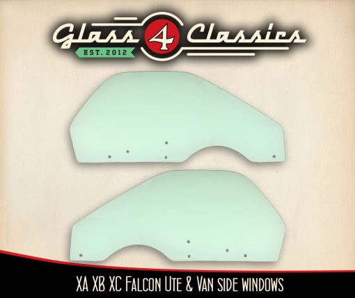 Xa Xb Xc Ford Falcon Ute | Side Window Set | New Glass | Glass 4 Classics