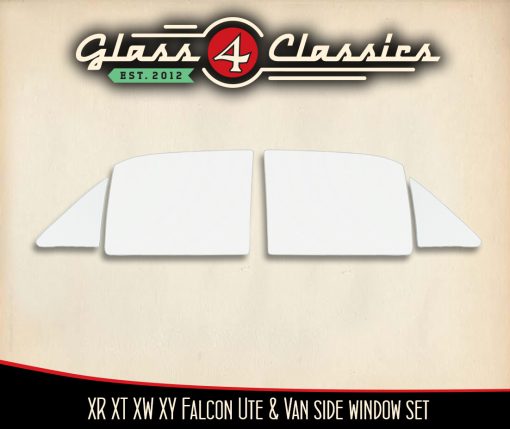 Xr Xt Xw Xy Ford Falcon Ute | Side Windows Set | New Glass | Glass 4 Classics