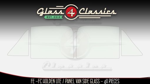 Fe Fc Holden Van Panel Van | Side Windows Set | Glass 4 Classics