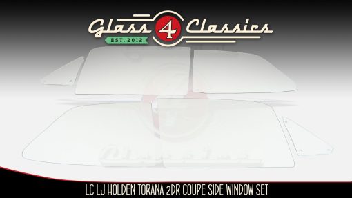 Hb Lc Lj Ta Holden Torana Coupe | Side Windows Set | New Glass | Glass 4 Classics