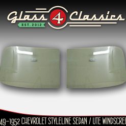 1949 - 1950 Oldsmobile Sedan | Windscreen (two piece) | New Glass | Glass 4 Classics