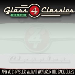 VH VJ CJ VK CK CL CM Chrysler Dodge Valiant Ute | Back Window | New Glass | Glass 4 Classics