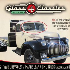 1939 -1946 Chevrolet Pickup Truck | Windscreens two Pieces  (Australian body) | New Glass | Glass 4 Classics