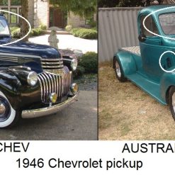 1939 -1946 Chevrolet Pickup Truck | Differnce USA vs Australian | Glass 4 Classics