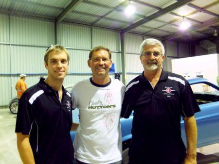 Rod and Nathan with Charlie Hutton Home page image | Glass $ Classics