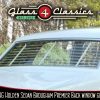 HK HT HG Holden Sedan Brougham Premier | Back Window | New Glass | Glass 4 Classics