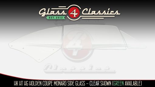 Hk Ht Hg Holden Coupe | Side Windows Set (6 X Pieces) | New Glass | Glass 4 Classics