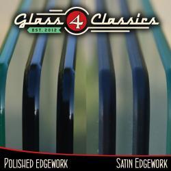 G4C Edgework Polished Satin. Glass 4 Classics.