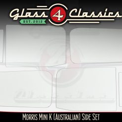 Morris Leyland Classic Mini | Side Window Set (wind up with vent) | New Glass | Glass 4 Classics