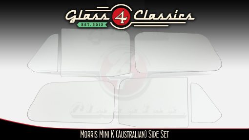 Morris Leyland Classic Mini | Side Window Set (Wind Up With Vent) | New Glass | Glass 4 Classics