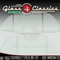 1949-1952 Australian Chevrolet Coupe Ute | Side Window Set | Glass 4 Classics