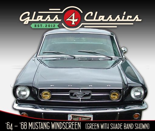 1964 - 1968 Ford Mustang Hardtop Fastback Convertible | Windscreen | Glass 4 Classics