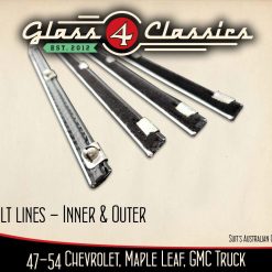 1947-1954 Chevrolet Pickup Truck | Door Belts - Weatherstrips (Australian body) | Glass 4 Classics