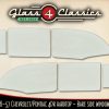 56 57 chevrolet 150 210 bel air 4 door hardtop pillarless side glass windows new Web
