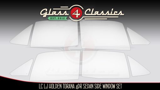 Hb Lc Lj Ta Holden Torana 4 Door | Side Windows Set | New Glass | Glass 4 Classics