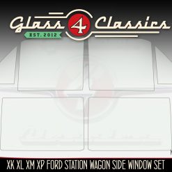 XK XL XM XP Ford Station Wagon | Side Window Set | New Glass