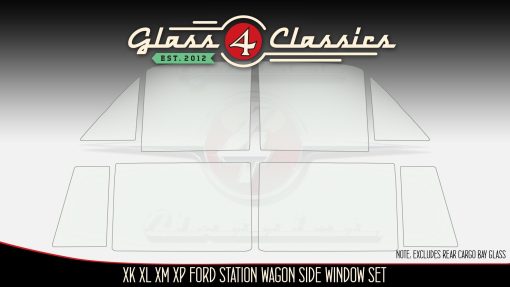 Xk Xl Xm Xp Ford Station Wagon | Side Window Set | New Glass