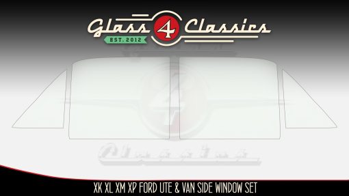 Xk Xl Xm Xp Ford Falcon Panel Van | Side Window Set | New Glass | Glass 4 Classics
