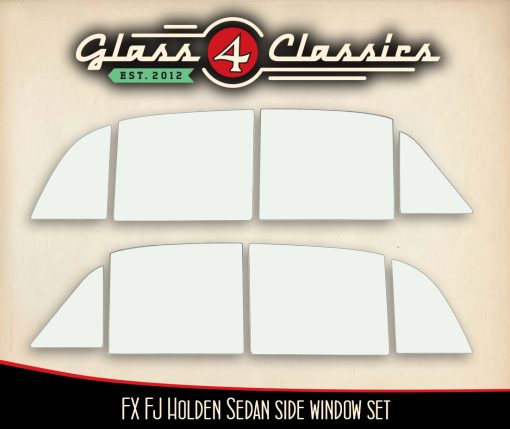 Fx Fj Holden Sedan | Side Windows Set | New Glass