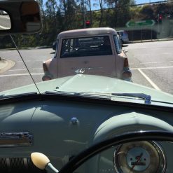 FX FJ Holden Vbutt windscreen. One piece style windscreen.