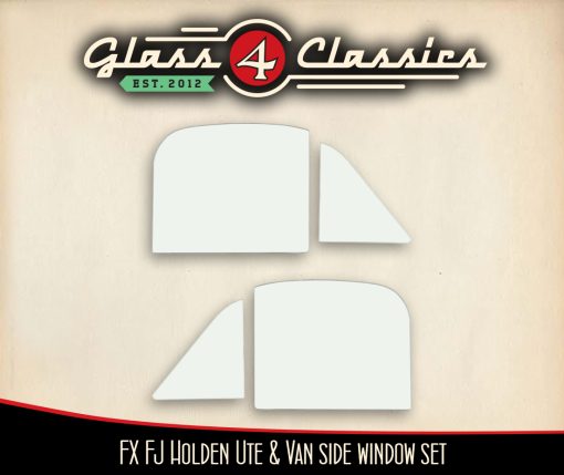 Fx-Fj Holden Ute / Utility | Side Windows Set | New Glass
