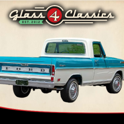 1967-72 Ford F100 Pickup | Back Window | New Glass | Glass 4 Classics