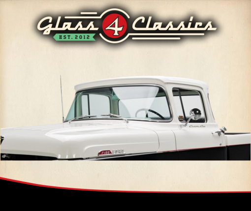 1957-60 Ford F100 Pickup Panel Truck &Amp; Panel Delivery | Windscreen | New Glass | Glass 4 Classics