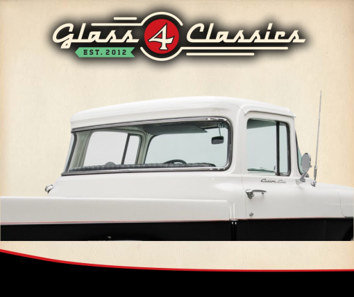 1957-60 Ford F100 Pickup | Curved Back Window (Usa Body) | New Glass | Glass 4 Classics