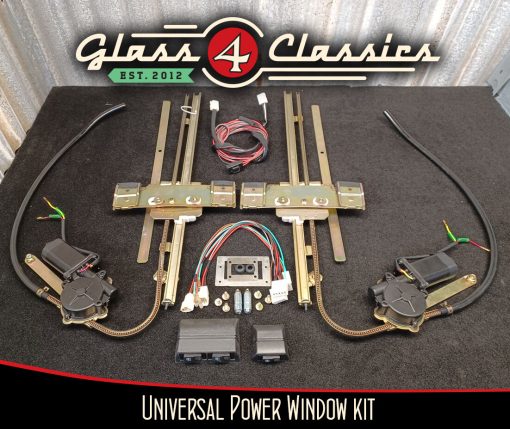 Universal Power Window Kit | Glass 4 Classics