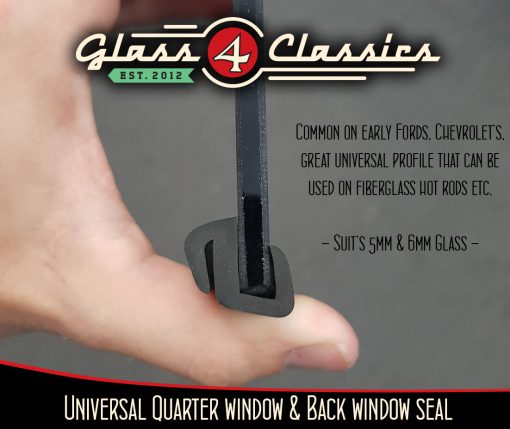 Hot Rod 32 Ford | Universal Quarter Glass And Back Window Seal Glass 4 Classics