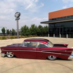 55 56 57 Chevy 2Dr Hardtop, southern rod and custom back window