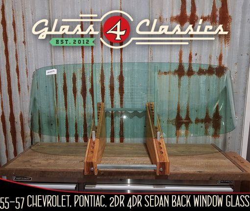 1955-1957 Chevrolet 210 Bel Air 2 Door Hardtop | Back Window | New Glass | Glass 4 Classics