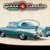 1956, 1957 Chevrolet 4Dr Hardtop back window, New Glass