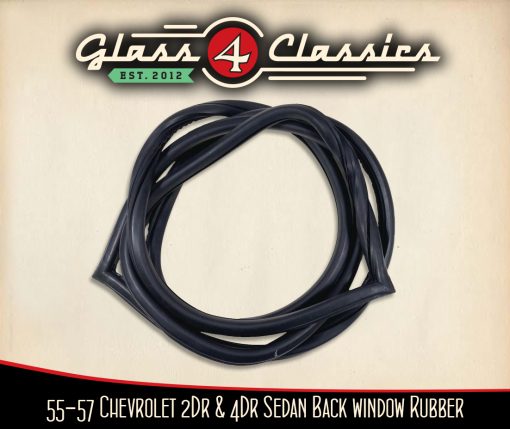 55-57 Chevrolet Pontiac 2Dr 4Dr Sedan | Back Window Seal | Glass 4 Classics