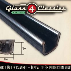 Bailey Channel Stainless Beaded Flexible | Glass 4 Classics