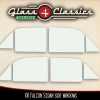 XK Ford Falcon Sedan | Side Window Set | New Glass | Glass 4 Classics