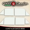 XL XM XP Ford Falcon Sedan | Side Window Set | New Glass | Glass 4 Classics