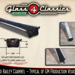Bailey for vent post, Holden, Chevrolet, Cadillac, Pontiac, Glass run channel