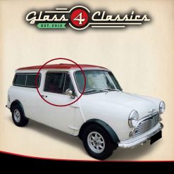 Morris Leyland Classic Mini Van | Side Window Set (wind up with vent) | New Glass