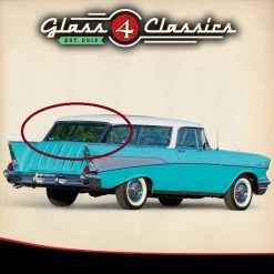 55 56 57 Chevrolet 2 Door Nomad Wagon | Back Window | New Glass | Glass 4 Classics