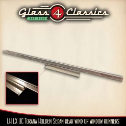 LH LX UC Holden Torana 4 Door Sedan rear door window runners