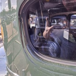 Hot Rod, Model A, 32 Ford, Coupe, Chopped, Rear quarter window and back window rubber