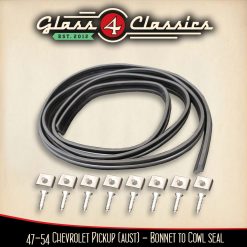 1947-1954 Chevrolet Pickup Truck | Bonnet Cowl Lacing & Clips