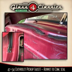1947-1954 Chevrolet Pickup Truck | Bonnet Cowl Lacing & Clips
