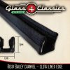 Bailey channel rigid 13mm cloth lined 2.4m length best quality glass for classics
